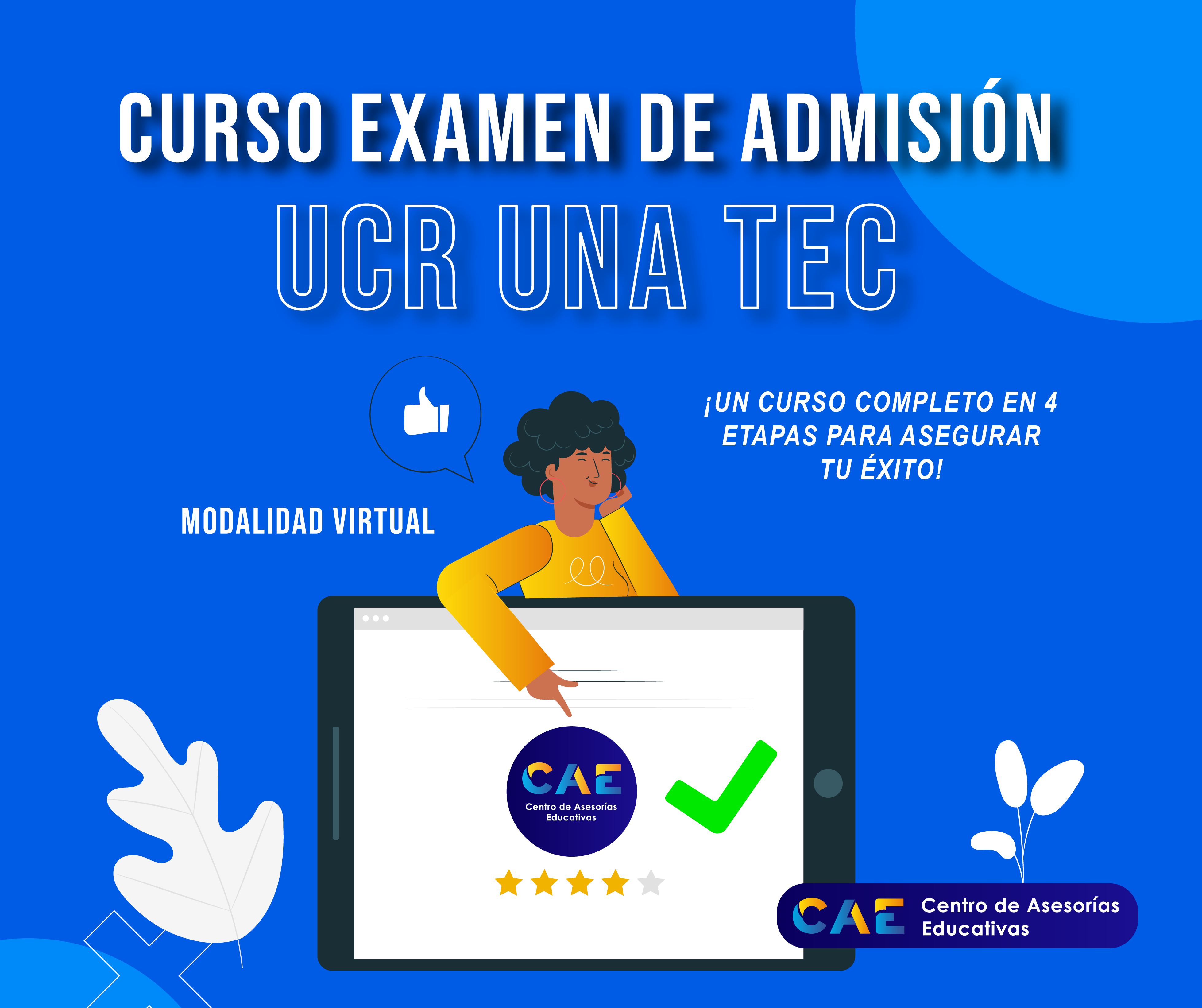 Curso de preparación para examen de admisión